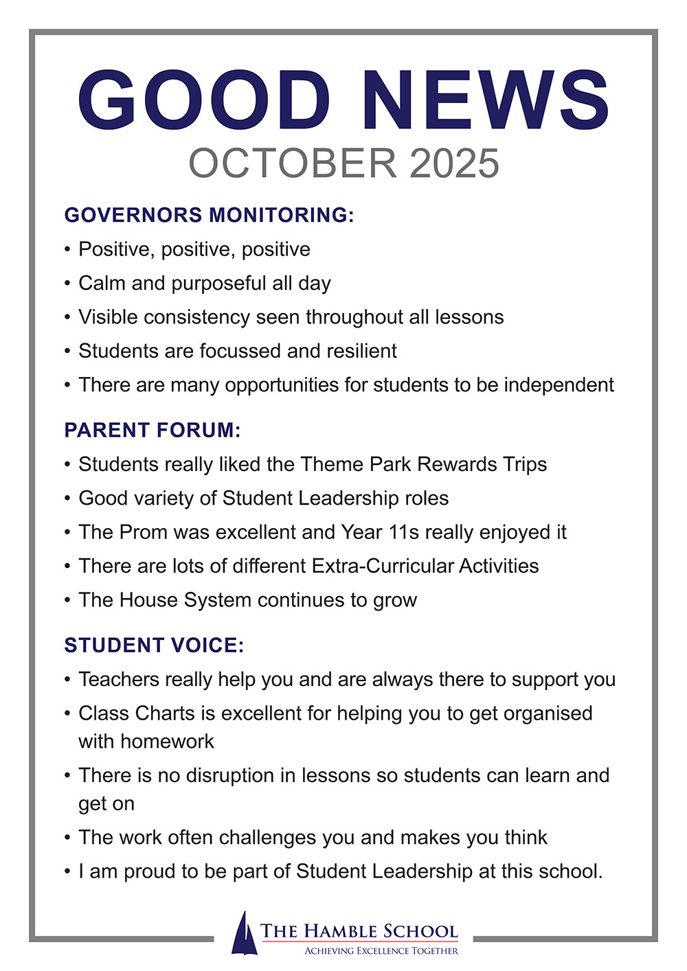 Good News - October 2025