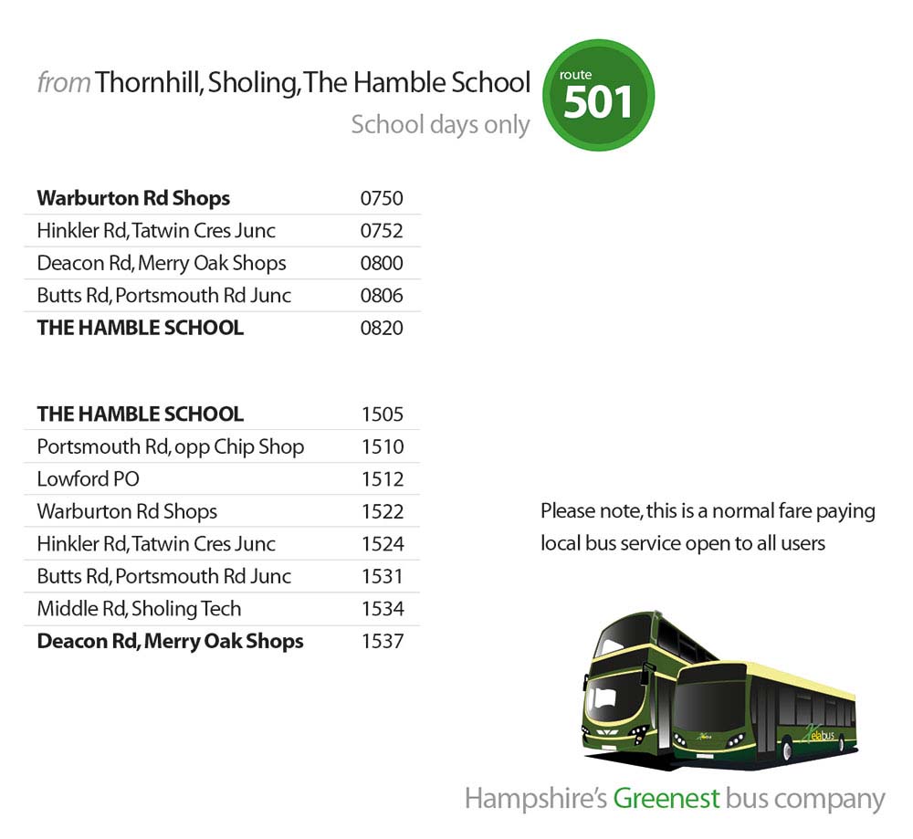 Xelabus 501 Timetable - Monday-Friday