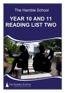 Year 10 & 11 Reading List v2